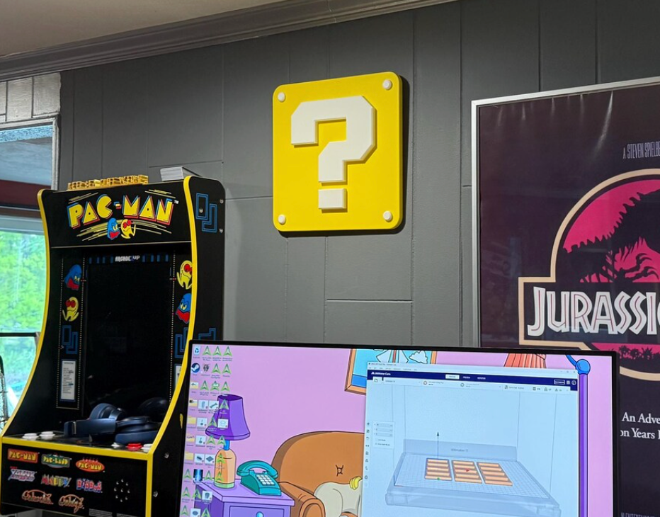 Mario Brothers Bros Question ? Block Wall Art